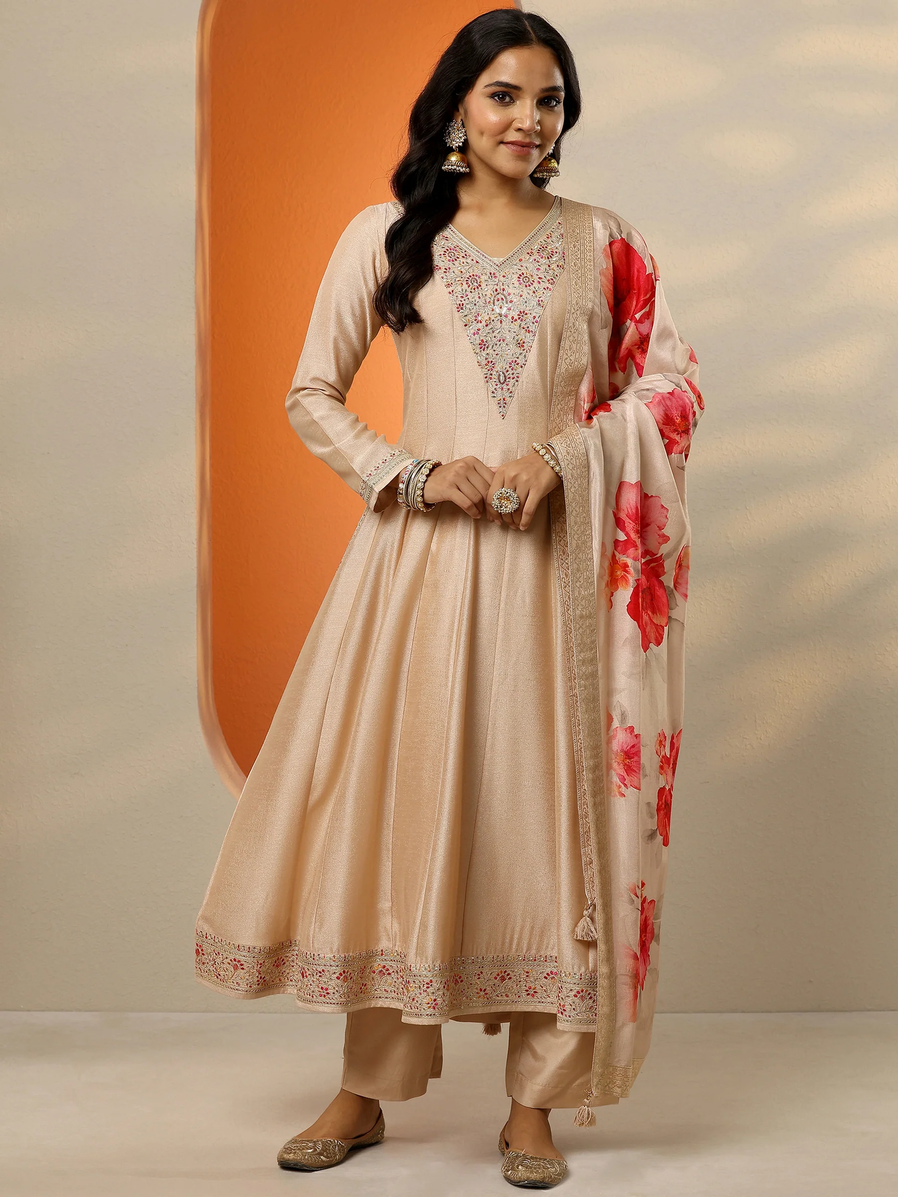 Jacket Style Anarkali Suit